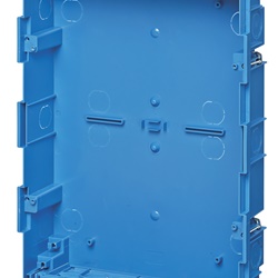 Scatola incasso centralino 24 moduli pareti leggere azzurro 316x423x80 mm