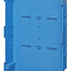 Scatola incasso centralino 36 moduli GW 850°C pareti leggere azzurro 316x588x80 mm