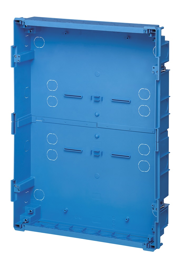 Scatola inc. centr. 54Mp/leggere azzurro 