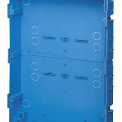 Scatola inc. centr. 54Mp/leggere azzurro 