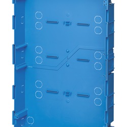 Scatola inc. centr. 72Mp/leggere azzurro