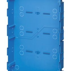 Scatola incasso centralino 72 moduli pareti leggere azzurro 426x723x100 mm