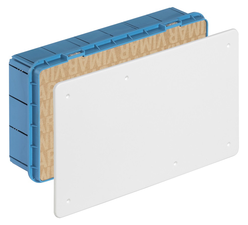 Scatola di derivazione da incasso con coperchio 287X154X70 mm 