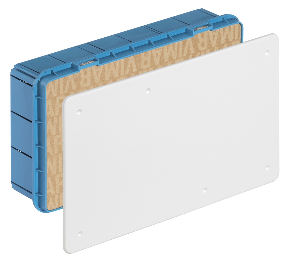 Scatola derivazione incasso 287x154x70 mm coperchio bianco viti fissaggio GW 650 °C