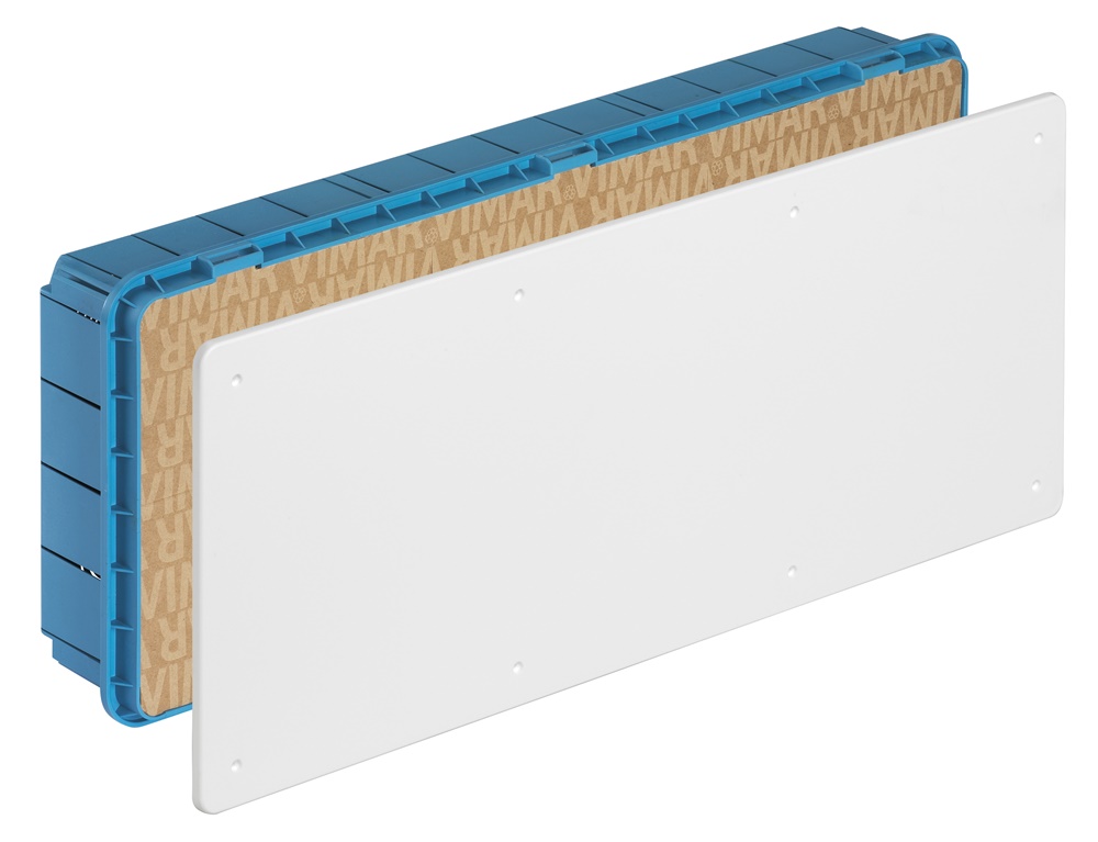 Scatola derivazione incasso 515x201x80 mm coperchio bianco viti fissaggio GW 650 °C