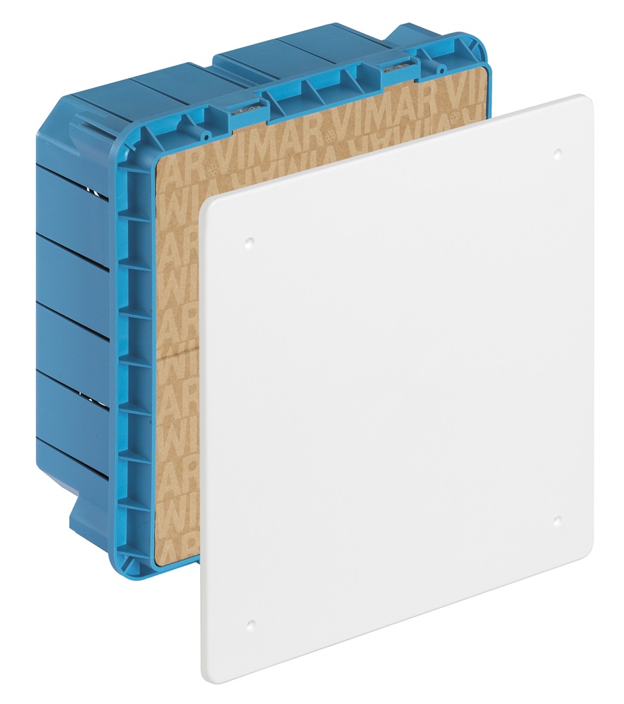 Scatola di derivazione da incasso con coperchio 248X248 mm 