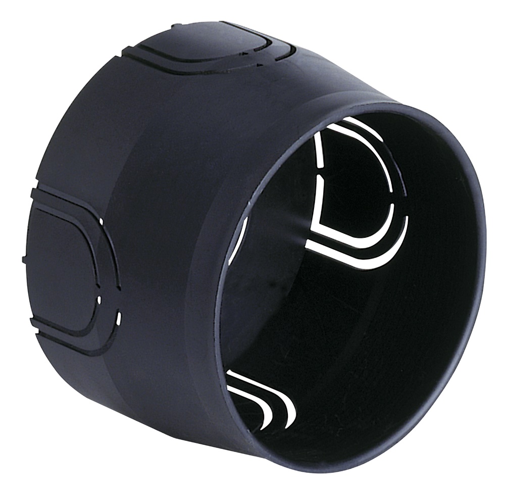 Scatola incasso autoest. Ã¸60mm nero