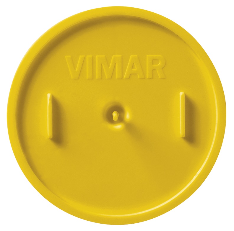 Coperchio antimalta d60mm giallo