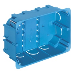 Scatola incasso multifunzione 12-14 moduli pareti leggere azzurro GW 850°C