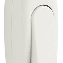 Deviatore terminale Tasto a bilanciere bianco 1P 2