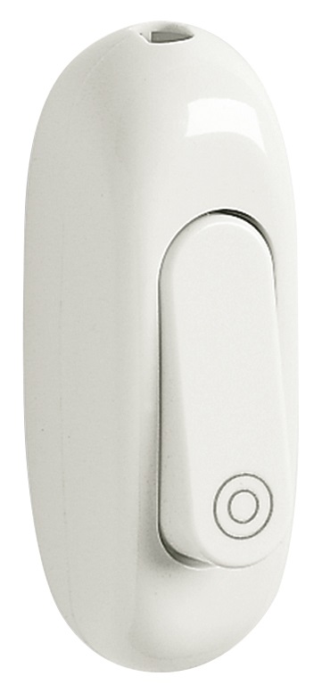 Pulsante terminale 1P NO 2 16A bianco