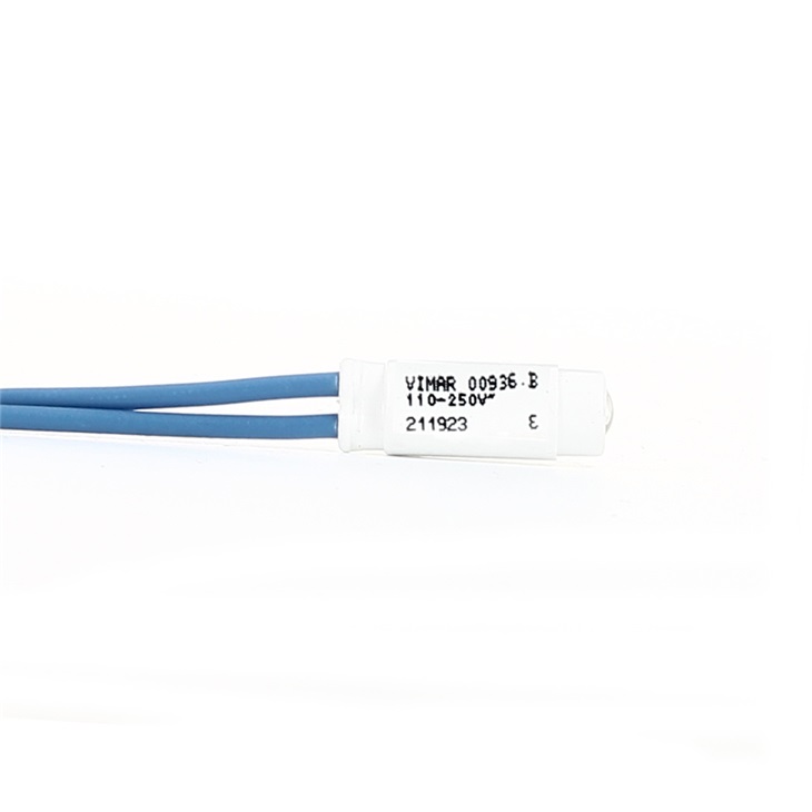 Unità segnaletica LED 110-250V 0,5W azzurro 
