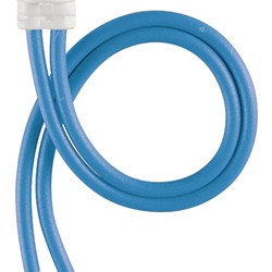 Unità segnaletica LED 110-250V 0,5W azzurro 