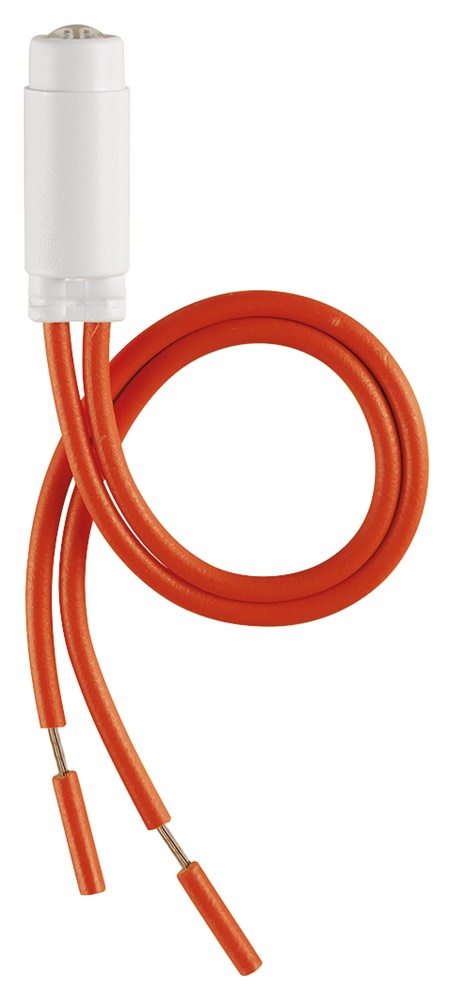 Unità segnalazione LED 250V 0,35W rosso per lampade incandescenza e alogene