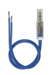 Unità  LED 12-24V 0,1W assiale azzurro 