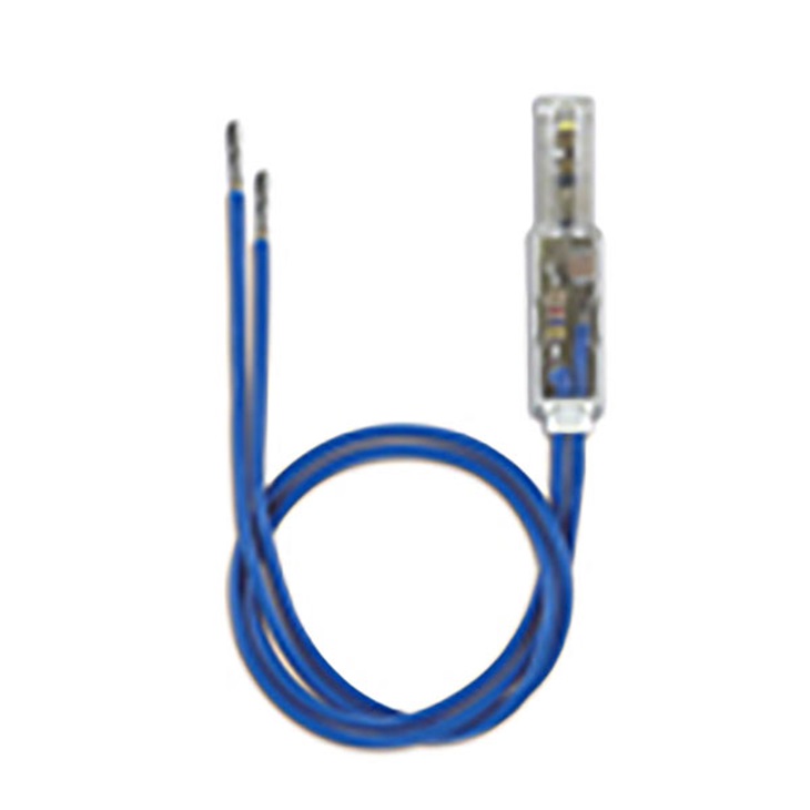 Unità  LED 110-250V 0,3W assiale azzurro 