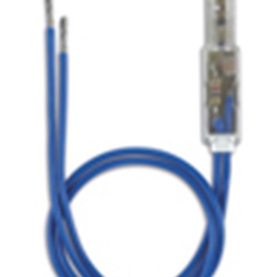 Unità  LED 110-250V 0,3W assiale verde 