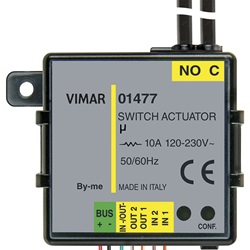 Modulo domotico 2in 3out (1 relà¨+2 LED)