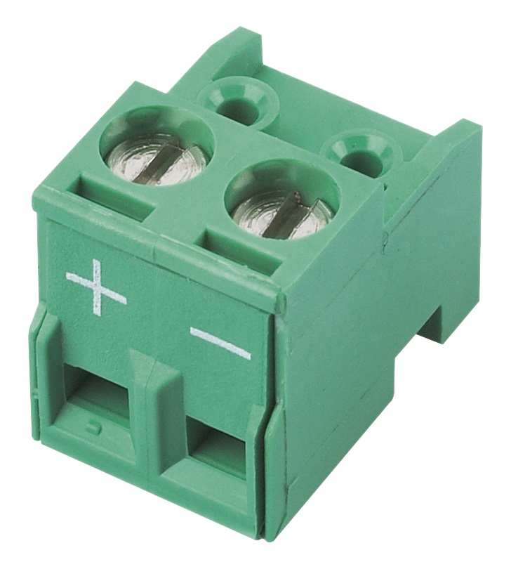 Morsetto estraibile 2 poli a viti bus 