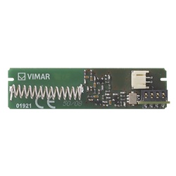 Modulo trasmettitore radiofrequenza connettore contatti a molla per sistemi wireless