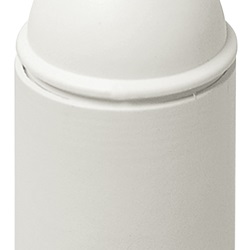 Portalmpd E27 cpfil cm/lisc. bianco 