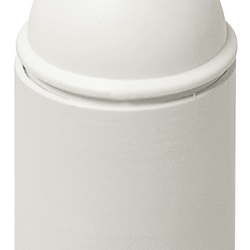 Portalmpd E27 cpfil cm/lisc. bianco 