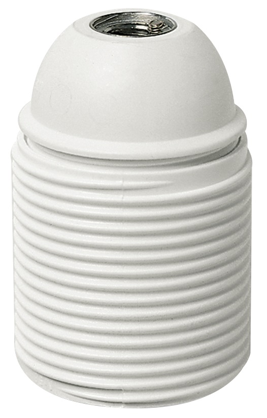 Portalmpd E27 M10x1 cm/fil. bianco 