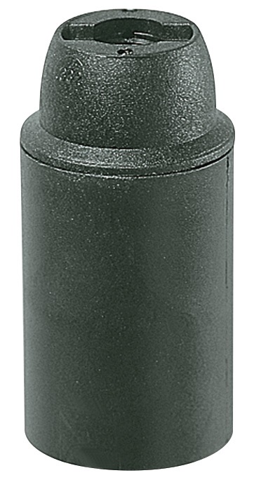 Portalmpd E14 cp/fil cm/lisc nero 