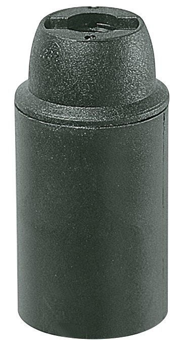 Portalmpd E14 cp/fil cm/lisc nero 