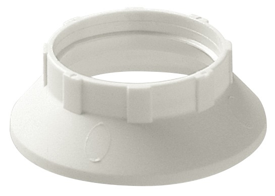 Anello per portalampada E14 bianco 
