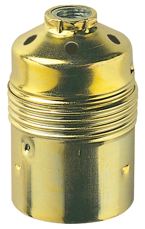Portalmpd E27 M10x1 cm+cp/lisc ottone 