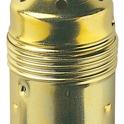 Portalmpd E27 M10x1 cm+cpt/lisc ottone 