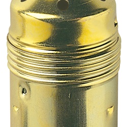Portalmpd E27 M10x1 cm+cpt/lisc ottone 