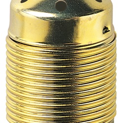 Portalmpd E27 M10x1 cm+cp/fil ottone 