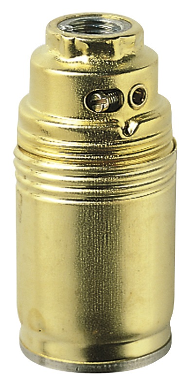 Portalmpd E14 M10x1 cm+cpt/lisc ottone 