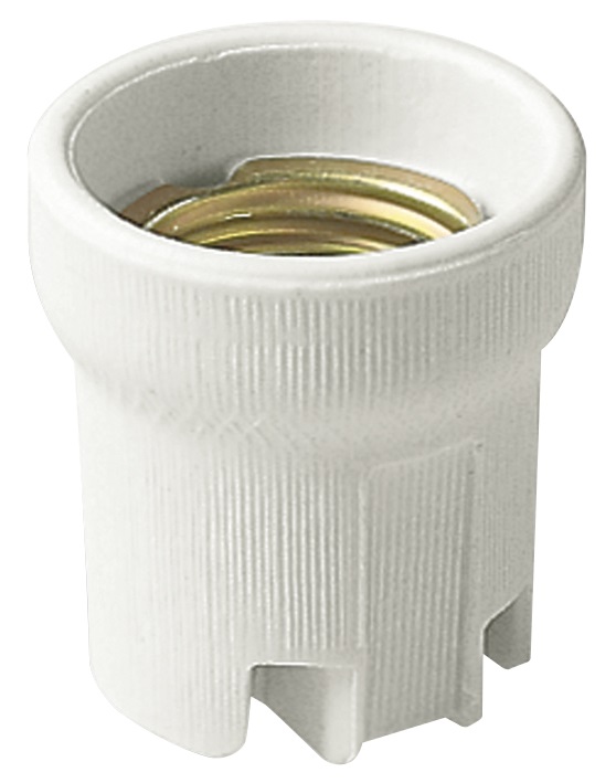 Portalmpd E27 ø¸43mm porcellana bianco