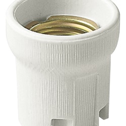 Portalmpd E27 ø¸43mm porcellana bianco