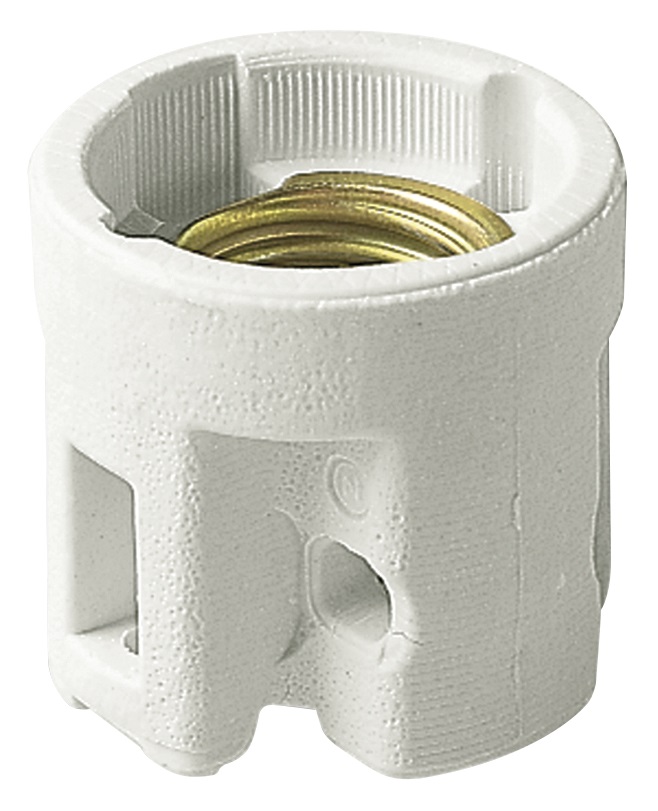 Portalmpd E27 Ã¸50mm porc. bianco 