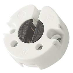 Portalmpd fluor.G13 a pastiglia bianco 