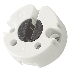 Portalmpd fluor.G13 a pastiglia bianco 