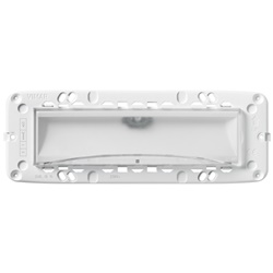 Lampada emergenza LED alta efficienza 230V batteria Ni-Cd per installazione incasso Arké/Plana