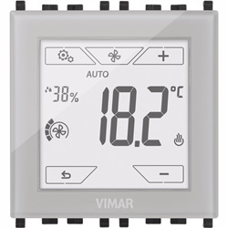 Termostato touch domotico 2M neutro 