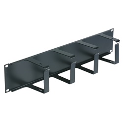Pannello passacavi 2U 19 per gestione cavi armadi rack standard