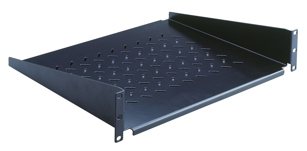 Supporto 19 apparati attivi 2U profondità 380mm per rack standard