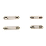 Lampada siluro incand.12V 3W bianco 