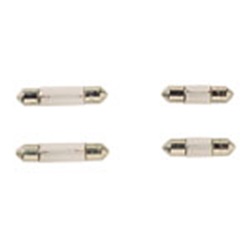 Lampada siluro incand.12V 3W bianco 