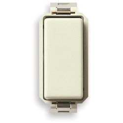 Interruttore unipolare 10AX 250V per lampade con alimentatore integrato uso civile
