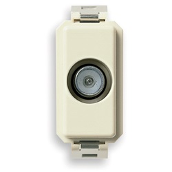 Presa TV-RD-SAT passante 10dB maschio 