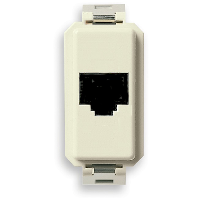 Presa RJ11 6/4 morsetti a vite per connessioni telefoniche e dati