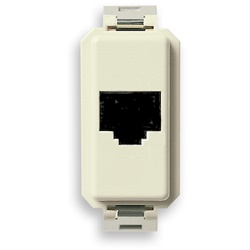 Presa RJ11 6/4 morsetti a vite per connessioni telefoniche e dati